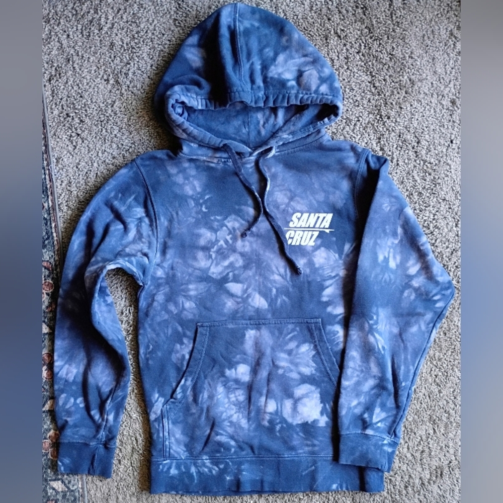 Independent 'Santa Cruz Surfboards' Tie-Dye Hoodie